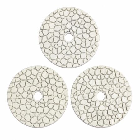 Pad diamantat flexibil Octagon pentru slefuire finisare si lustruire placi ceramice gresie portelanata si portelan tehnic